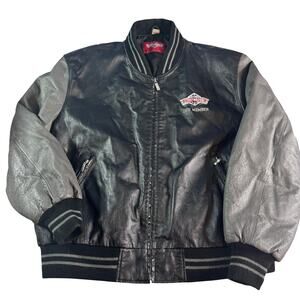 National Street Machine Club NSMC Life Member Varsity Jacket XXL 100% Leather